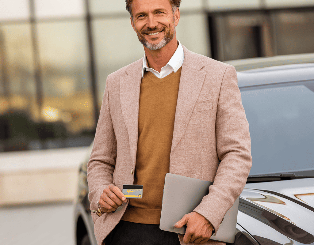 a-businessman-with-a-laptop-in-his-hand